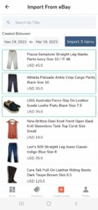 Crosslisting ebay to Poshmark