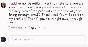 can't see photo scam